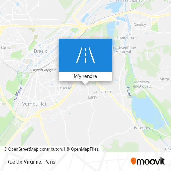 Rue de Virginie plan