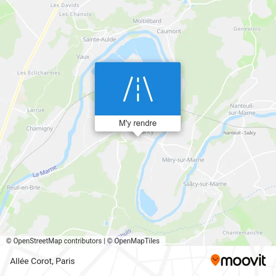 Allée Corot plan
