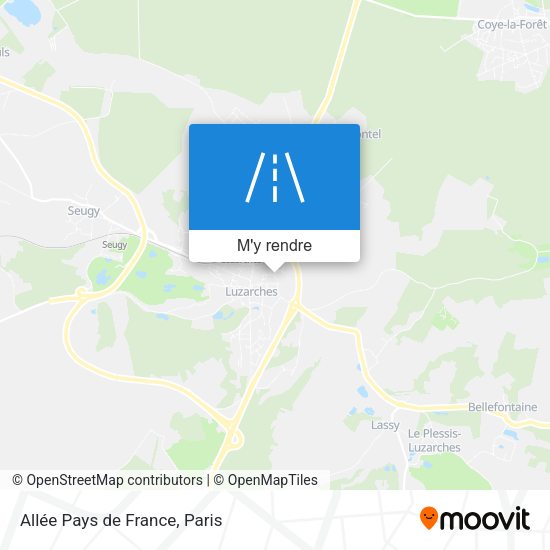 Allée Pays de France plan