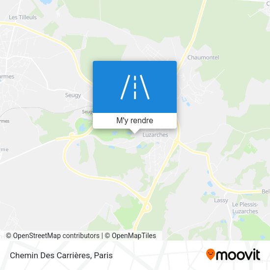 Chemin Des Carrières plan