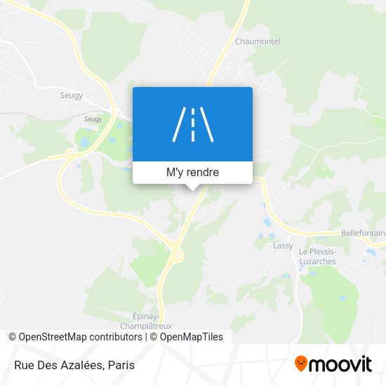 Rue Des Azalées plan