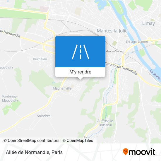 Allée de Normandie plan