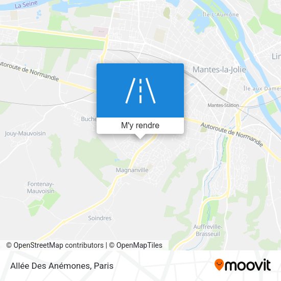 Allée Des Anémones plan