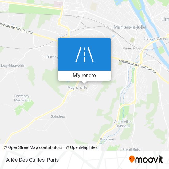 Allée Des Cailles plan
