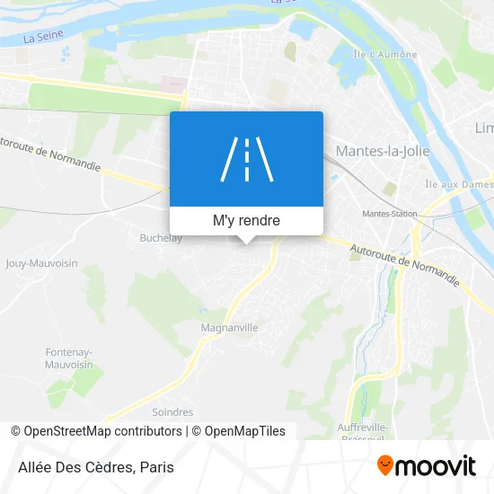 Allée Des Cèdres plan