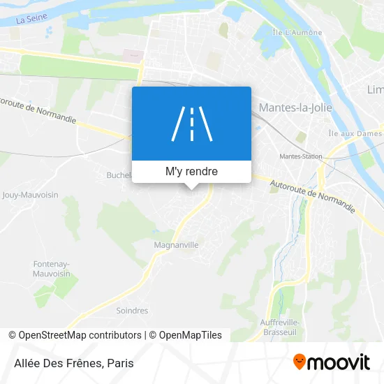 Allée Des Frênes plan