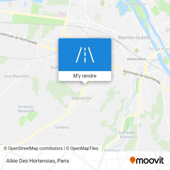 Allée Des Hortensias plan