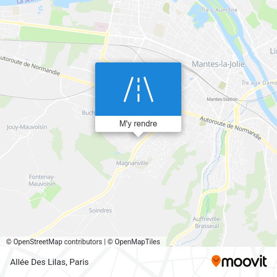 Allée Des Lilas plan