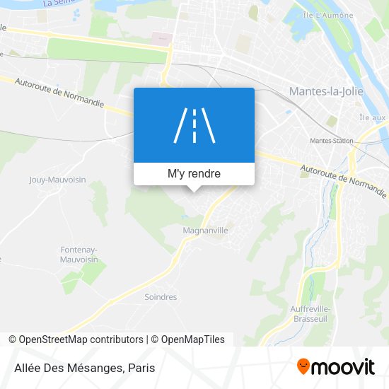 Allée Des Mésanges plan