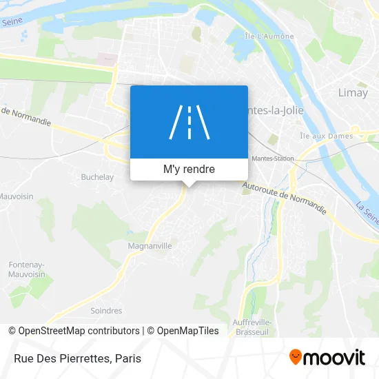 Rue Des Pierrettes plan