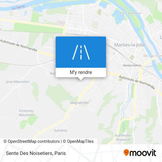 Sente Des Noisetiers plan