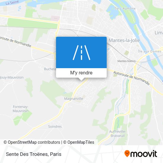 Sente Des Troënes plan