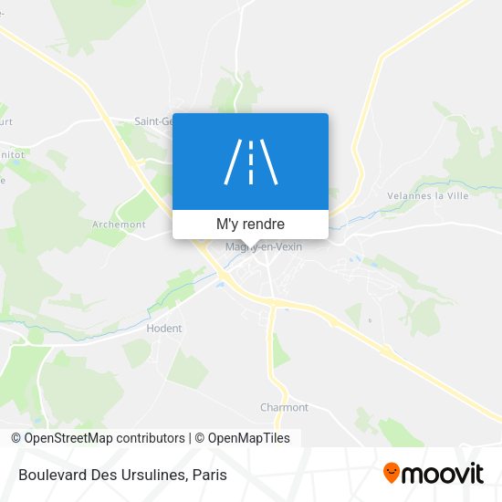 Boulevard Des Ursulines plan
