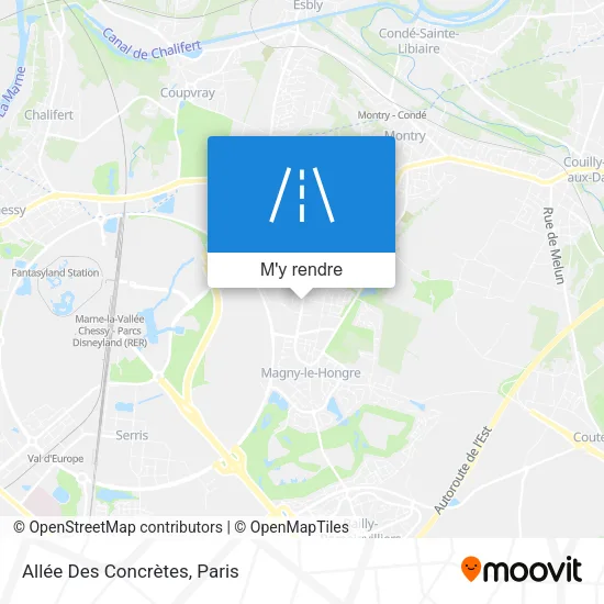 Allée Des Concrètes plan