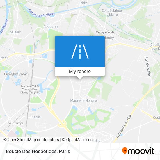 Boucle Des Hespérides plan