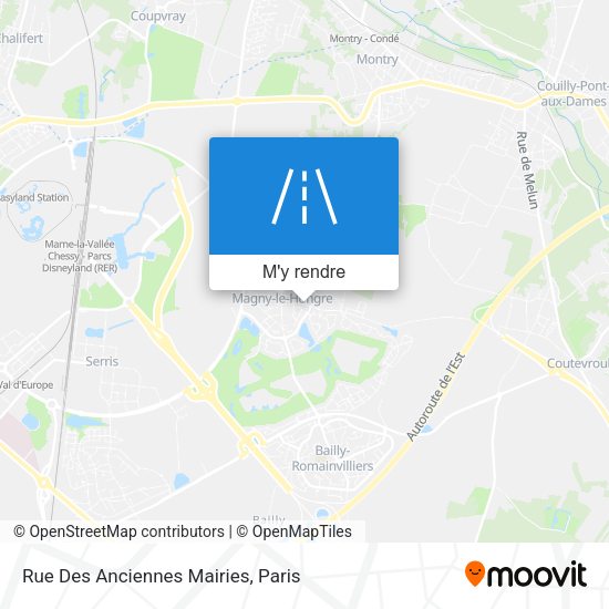 Rue Des Anciennes Mairies plan