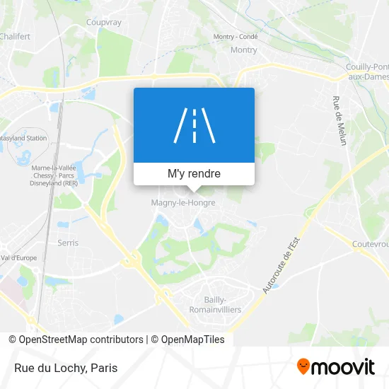 Rue du Lochy plan