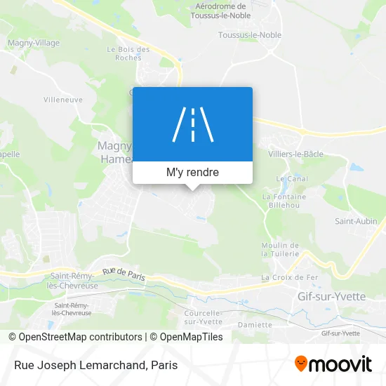 Rue Joseph Lemarchand plan