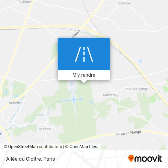 Allée Du Cloitre plan
