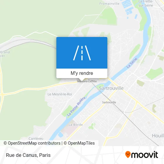 Rue de Canus plan
