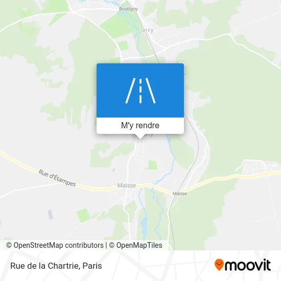 Rue de la Chartrie plan