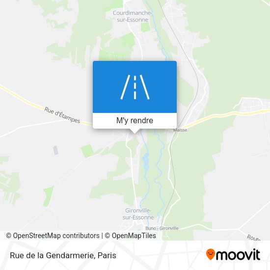 Rue de la Gendarmerie plan