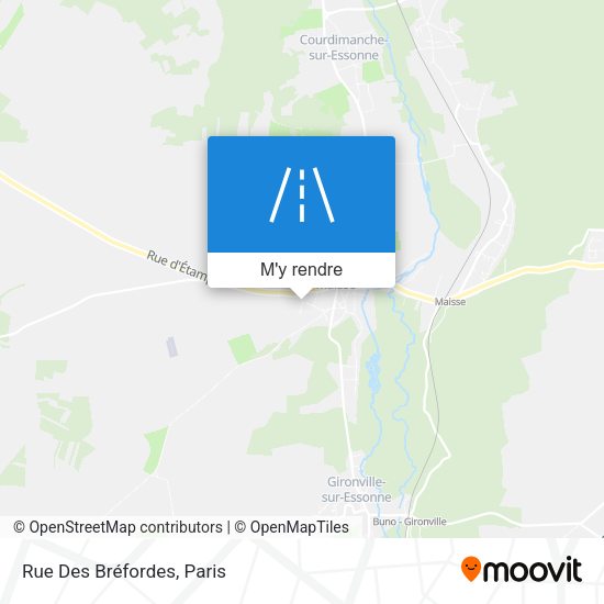 Rue Des Bréfordes plan