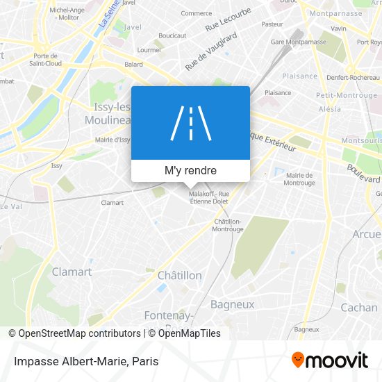 Impasse Albert-Marie plan
