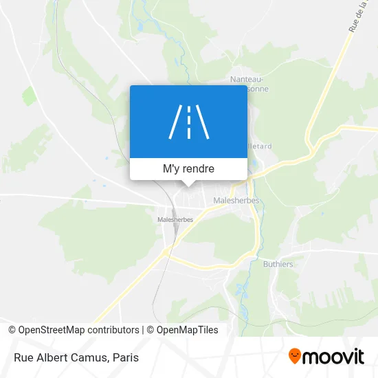 Rue Albert Camus plan