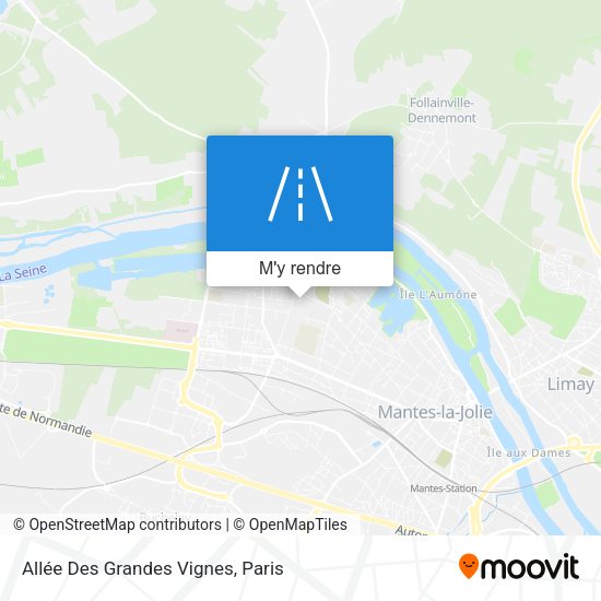 Allée Des Grandes Vignes plan