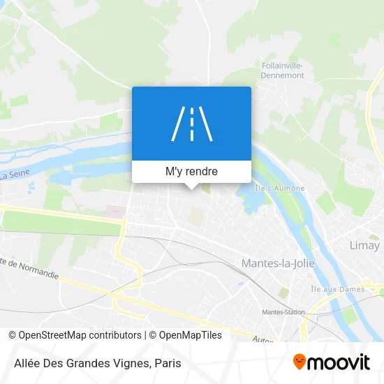 Allée Des Grandes Vignes plan