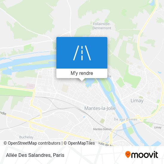 Allée Des Salandres plan