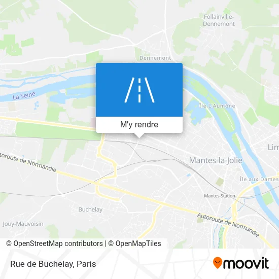 Rue de Buchelay plan