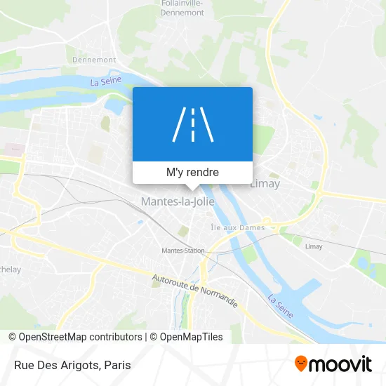 Rue Des Arigots plan