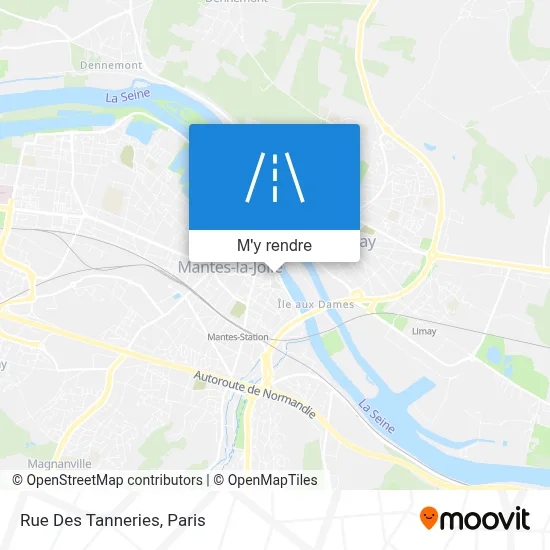 Rue Des Tanneries plan