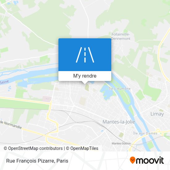 Rue François Pizarre plan
