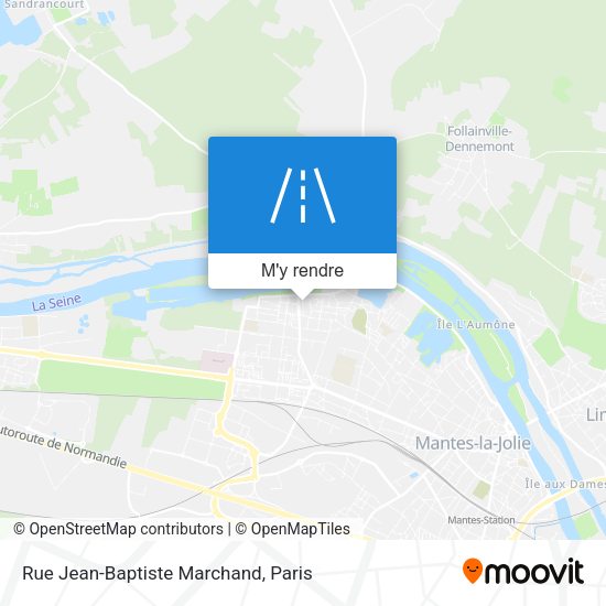 Rue Jean-Baptiste Marchand plan