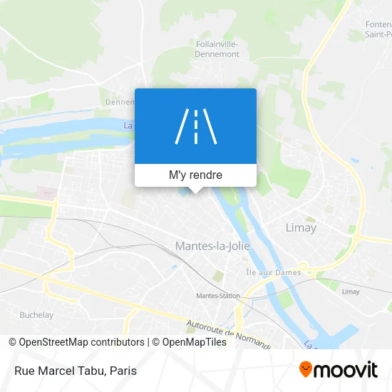 Rue Marcel Tabu plan