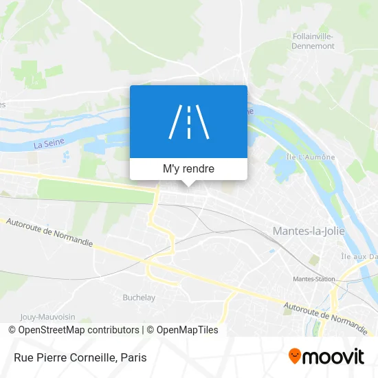 Rue Pierre Corneille plan