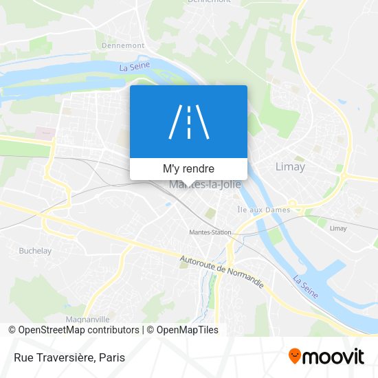 Rue Traversière plan