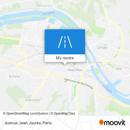 Avenue Jean Jaurès plan