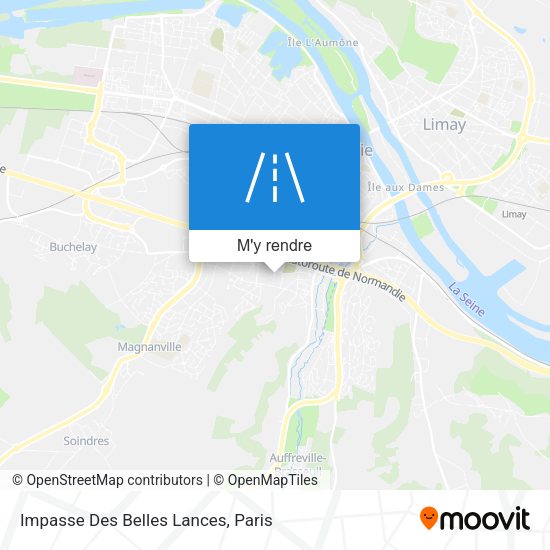 Impasse Des Belles Lances plan