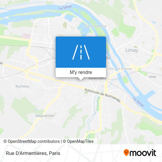 Rue D'Armentières plan