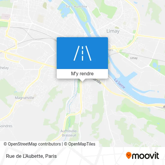 Rue de L'Aubette plan