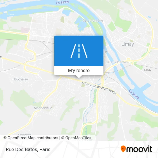 Rue Des Bâtes plan
