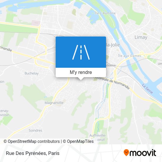 Rue Des Pyrénées plan