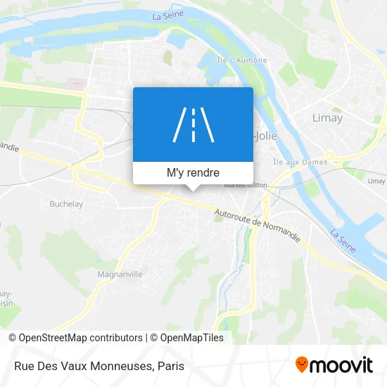 Rue Des Vaux Monneuses plan