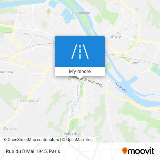 Rue du 8 Mai 1945 plan