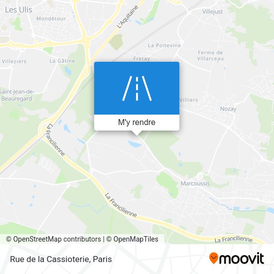 Rue de la Cassioterie plan