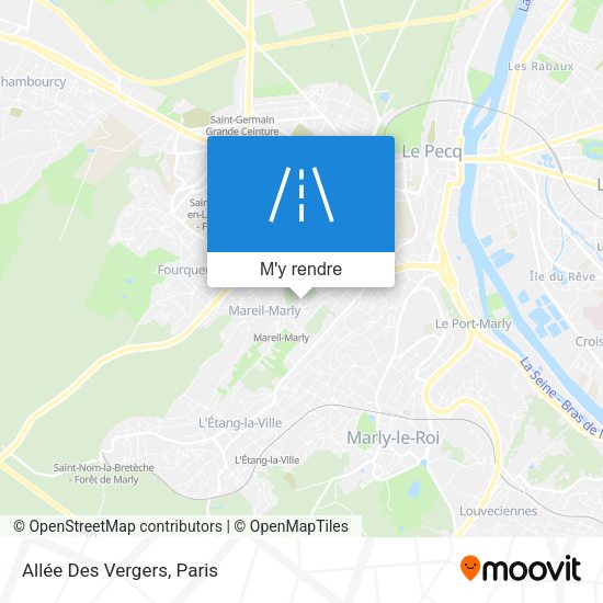 Allée Des Vergers plan